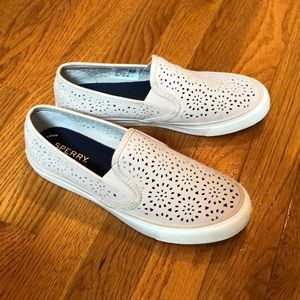 Sperry Top-Sider pink slip on